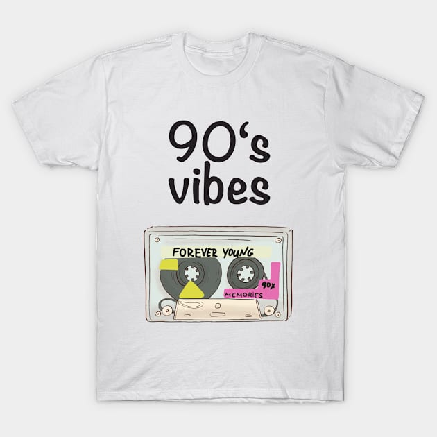 90s vibes T-Shirt by Milatoo